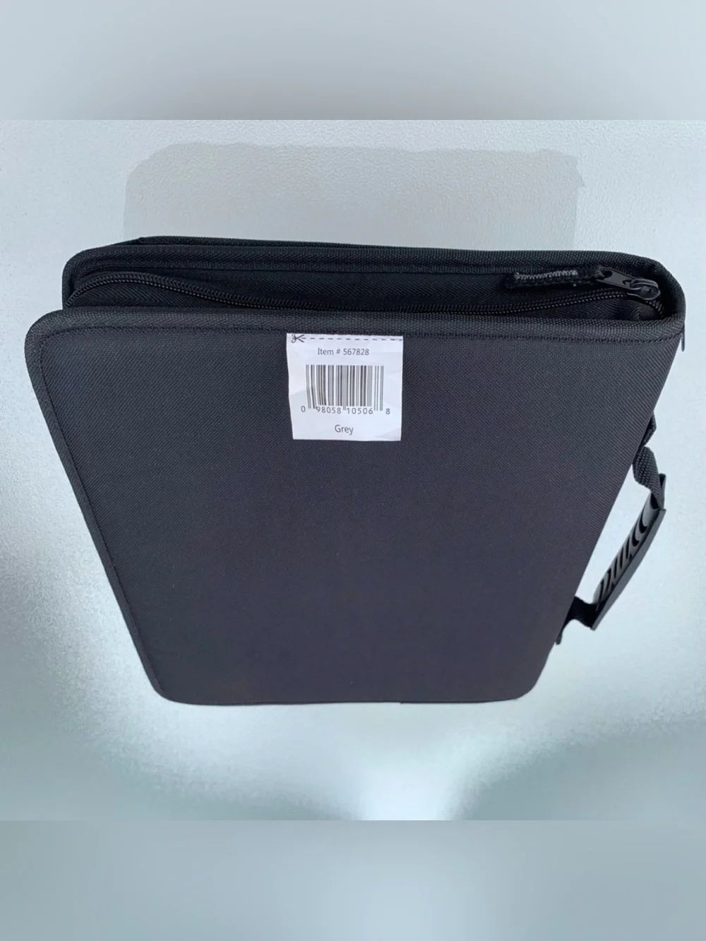 Tech Gear Mega Filled Black and Grey Padded 3-Ring Binder Organizer